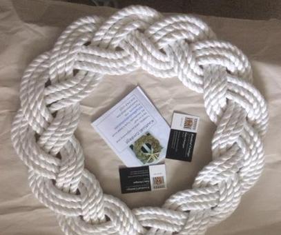 Kelsey Nautical Rope Wreath – Beagle Bay Knotworks