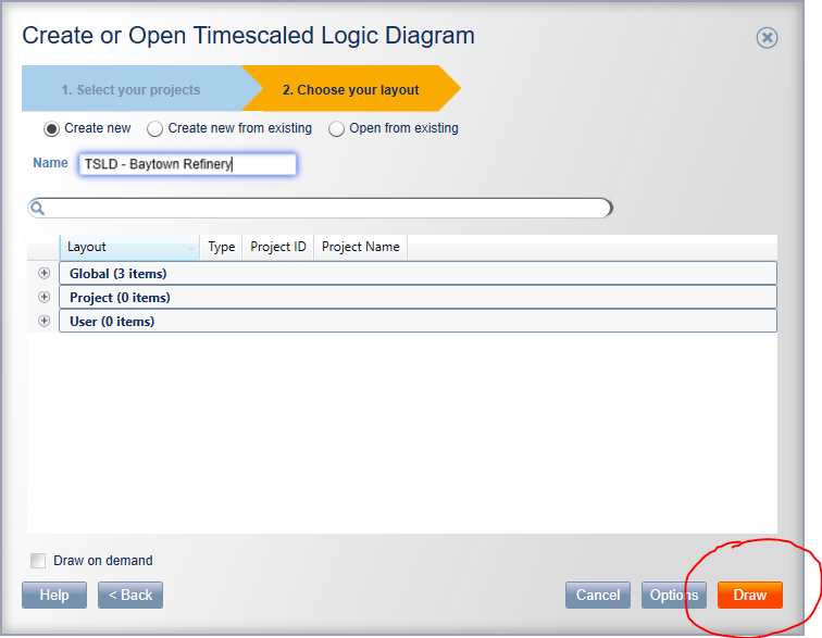 Use Primavera P6 TSLD visualizer performance improvement