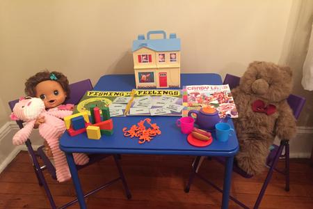 Fisher price table outlet and chairs 1985