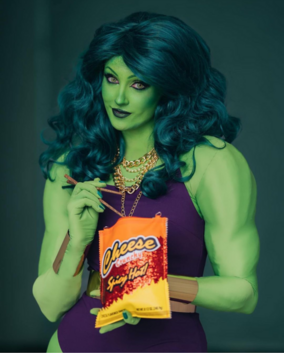 Geekpin Entertainment, She-Hulk, She-Hulk Attorney At Law, Cosplay, Marvel, MCU, Jason Chau, Cosplayer, Cosplay Model, Geekpin Ent, Phony Ghost, York in a Box