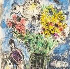 Marc Chagall Le Bouquet de Nuit