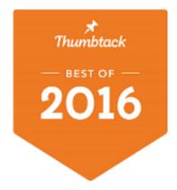 Best of Thumbtack 2016 award