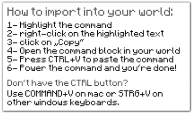 Commands and Block Names