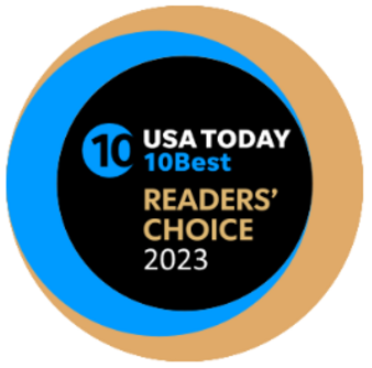 ​​​USA Today 2023 ​TOP 10 BEST NEW YEARS EVENTS in the USA from USA TODAY Readers' Choice Awards.