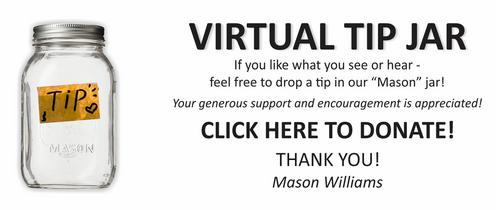 Virtual Tip Jar Mason Williams Music