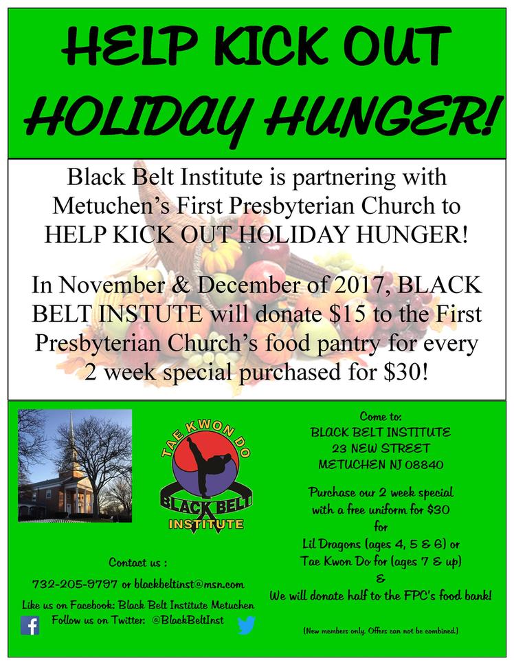 HELP KICK OUT HOLIDAY HUNGER