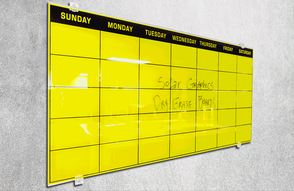 Colored Dry Erase Boards