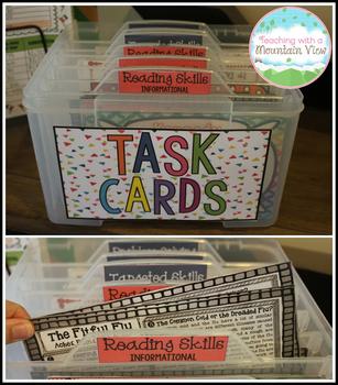 Task Card Organization