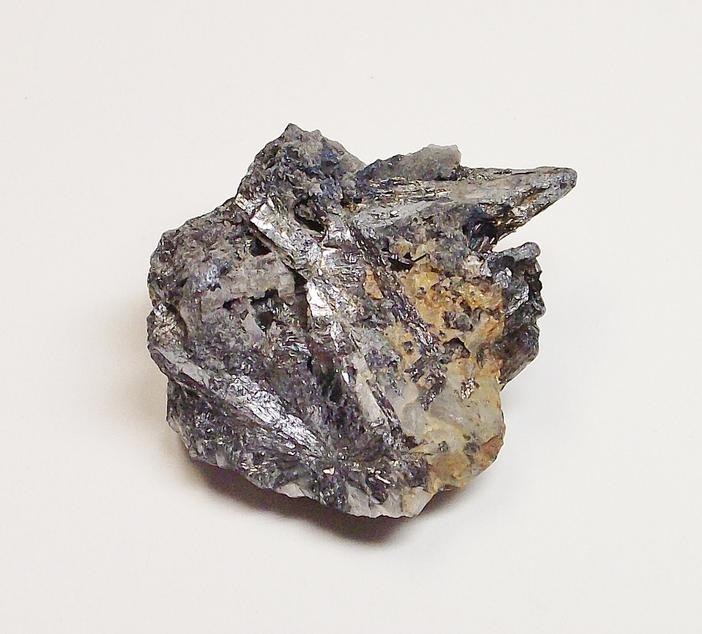 Stibnite crystals White Caps Mine, Manhattan District, Nye Co., Nevada