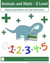 Preschool & K eBook 'Animal and Math' book series 4: Addition with Single-Digit Numbers.