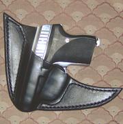 2 Point Pocket Style Gun/Mag Leather Holsters