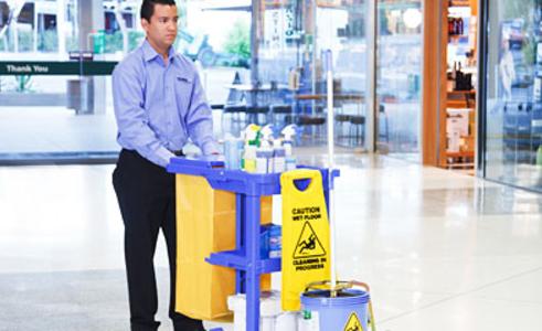 ONGOING SHOPPING CENTER CLEANING SERVICES