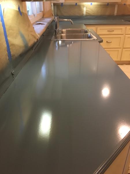 Countertop resurfacing