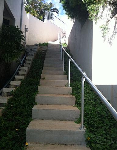 aluminum handrail Honolulu