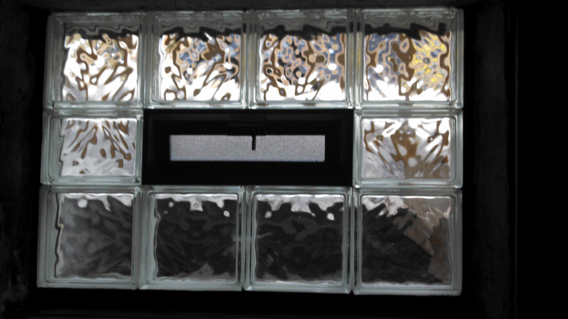 Ice Style Glass Panel