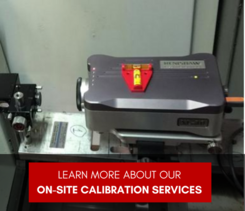 Click to Learn More about our On-site Calibration Services