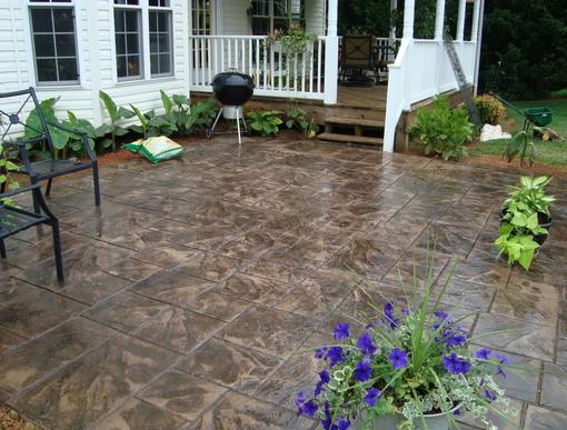 CONCRETE PATIO INSTALLATION SERVICE