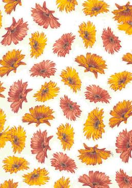 Flower Ceramic decals for china by Calcodecal