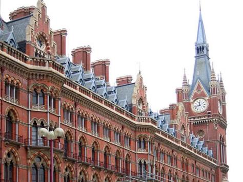 Classic Brick Building Tuck Pointing