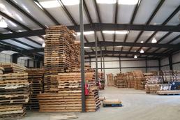 warehouse pallets