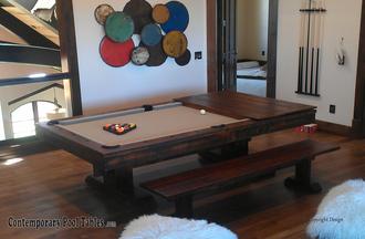 Rustic Pool Table