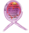 Light Purple Painted Ribbon General Cancer Designs