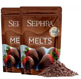 Sephra Milk Chocolate Melts, Candy Making & Dipping Chocolate 4lb box