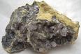 blue CELESTINE and CALCITE - Meckley's Quarry, Mandata, Northumberland County, Pennsylvania, USA - ex Sterling Hill Mining Co. Owned & Operated by The Hauck Families - for sale