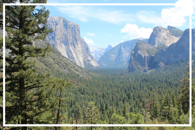 Mountains of Yosemite National Park