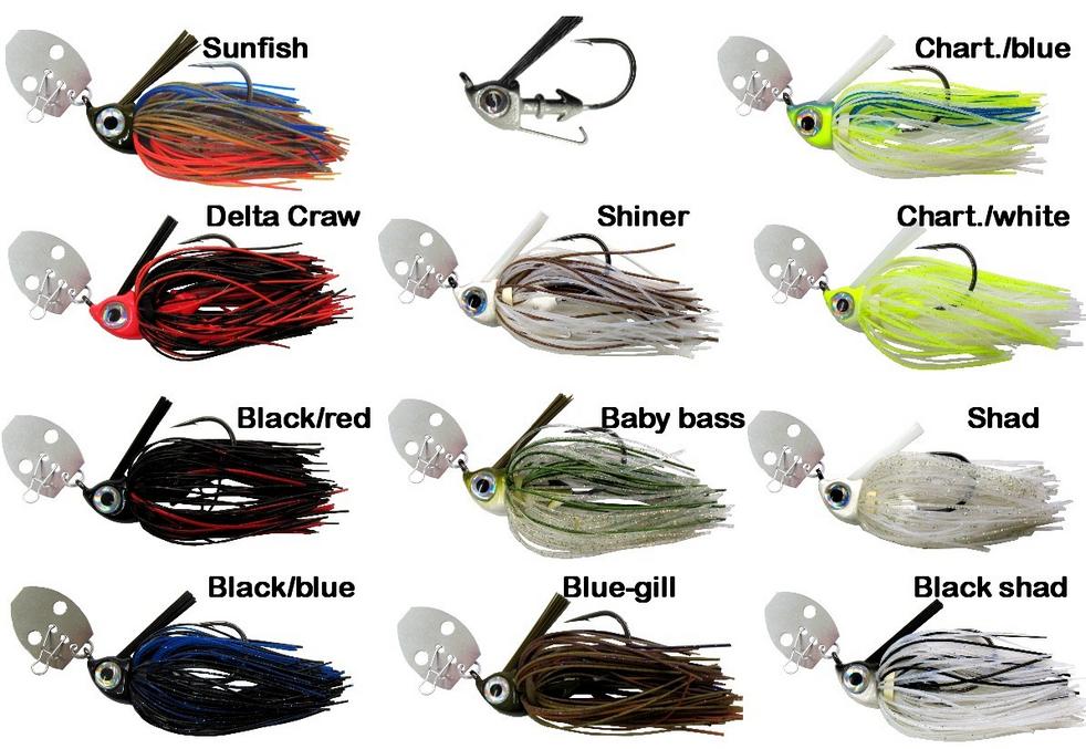 BABY BASS Details about   BLADE RUNNER TACKLE Paddle Head Weedless Swim Jig 1/2oz 