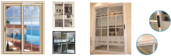 Residental electric sliding door systems