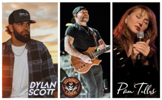 Dylan Scott, Stoney LaRue, Pam Tillis