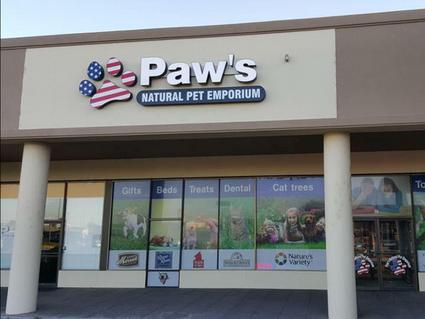 Natural paws shop pet store