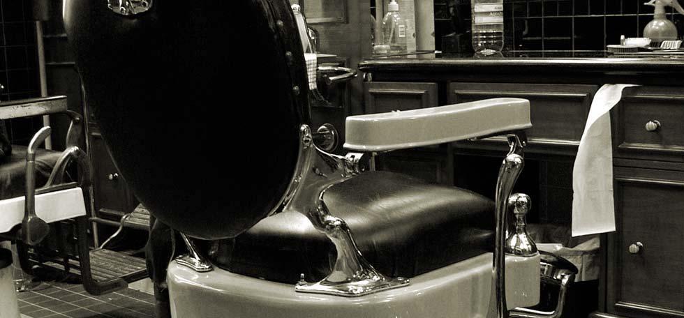 Old Time Barber Chair