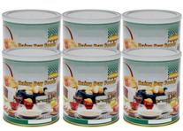 Rainy Day Foods 6 Grain Rolled 6 (Case of Six) #10 Cans – 144 Servings