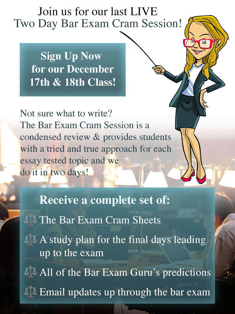 Cal bar exam 2021 image
