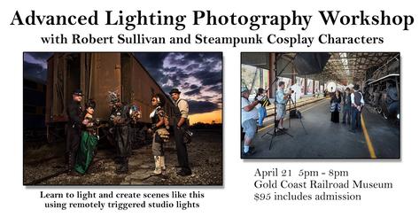 Steampunk Advanced Lighting Photography Workshop