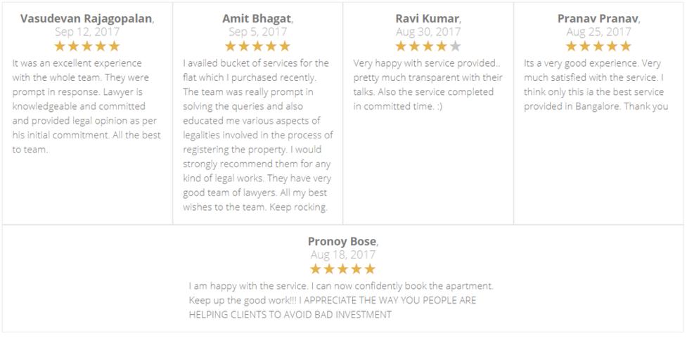 lawyerinbangalore.in reviews