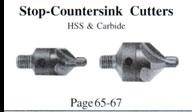 Stop-Countersink Cutters