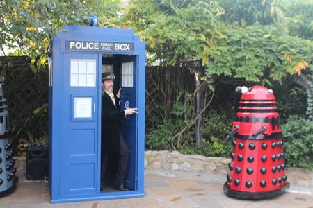 Steampunk DJ at Star Wars Dr Who Wedding