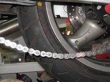 Loose chain on clearance motorcycle