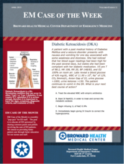 0415 -3 Diabetic Ketoacidosis (DKA) (written by Lauren Hensley, MSIV)