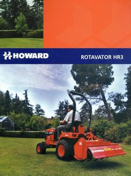 Howard Rotavator Model HR3 Brochure