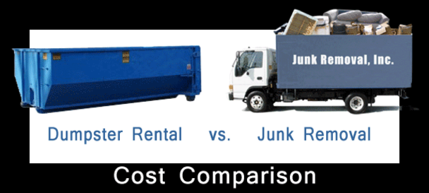 dumpster junk removal hauling service