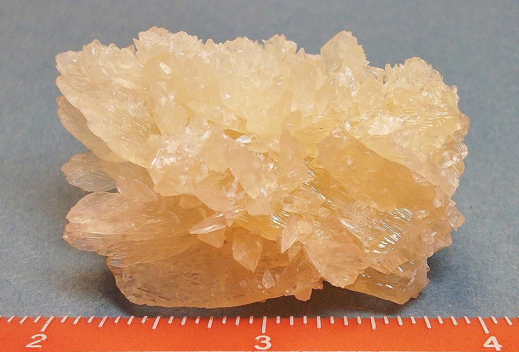 Phosphorescent & fluorescent Aragonite crystals - Cerro de Pasco, Peru