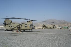Helicopters in Afghanistan