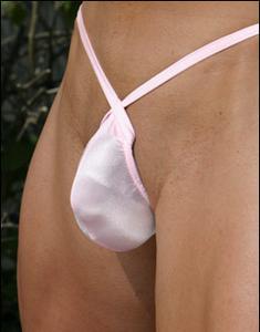 Micro pouch men's swimsuit