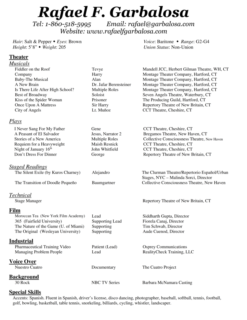 résumé_of_actor_rafael_f_garbalosa