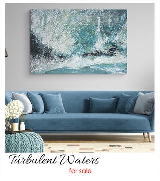 seascape, sea painting, extra large painting