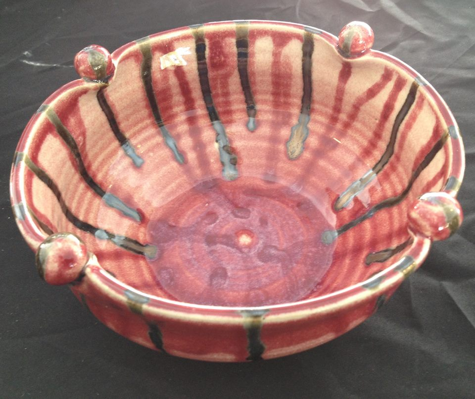 Pottery of Christopher Karg, moldsforplasterbats, kick wheel, fire to promote, hand made pottery